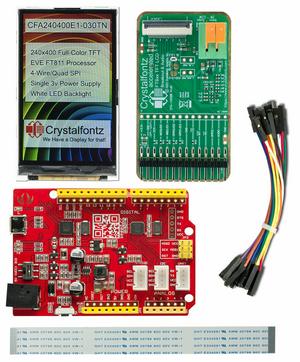 240x400 EVE TFT Display Development Kit (CFA240400E1-030TN-KIT)