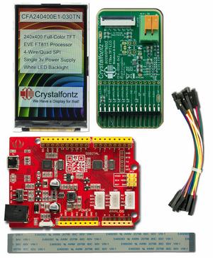 240x400 EVE TFT Display Development Kit (CFA240400E1-030TN-KIT)