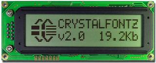 16x2 SPI Character LCD (CFA632-NFA-KS)