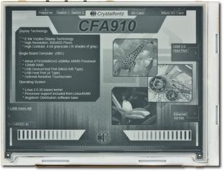 (EOL) ePaper Linux SBC (CFA-910)