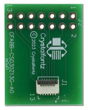 13-Position ZIF Adapter Board (CFABB-CS030Z13G-A0)