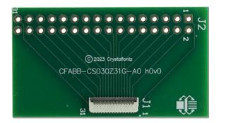 31-Position ZIF Breakout Board (CFABB-CS030Z31G-A0)