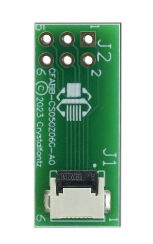 6-Position ZIF Breakout Board (CFABB-CS050Z06G-A0)