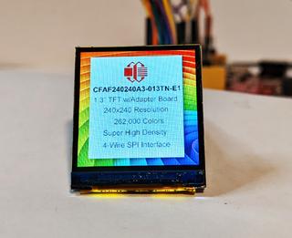 240x240 1.3" TFT Display Dev Kit (CFAF240240A3-013TN-E1-2)