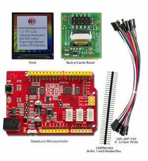 240x240 1.3" TFT Display Dev Kit (CFAF240240A4-013TN-KIT)