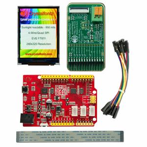 2.4" Sunlight Readable EVE TFT Development Kit (CFAF240320A0-024SN-A1-2)