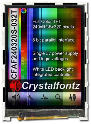 240X320 Parallel Color TFT (CFAF240320S-032T)