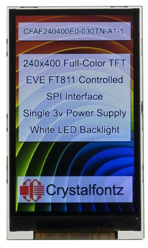 3" 240x400 EVE TFT Display (CFAF240400E0-030TN-A1-1)