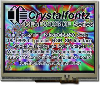 320x240 1 Parallel Color TFT (CFAF320240F-T-TS)