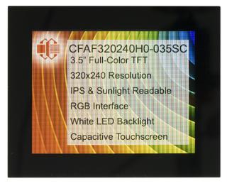 3.5" Capacitive Touchscreen TFT Display (CFAF320240H0-035SC)