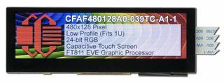 480x128 EVE Bar-Type TFT LCD (CFAF480128A0-039TC-A1-1)