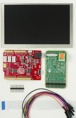 800x480 5" EVE Display Dev Kit (CFAF800480E1-050SN-A2-2)