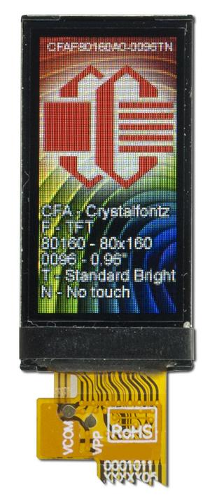 80x160 Small Full-Color TFT Display (CFAF80160A0-0096TN)