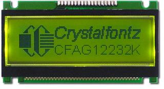 122x32 Transflective Graphic LCD (CFAG12232K-YYH-TA)
