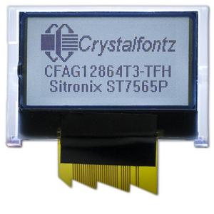 Small Backlit Sunlight Readable LCD (CFAG12864T3-TFH)