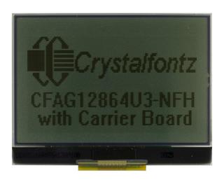 Low Power Transflective LCD Display Module (CFAG12864U3-NFH-E1-1)