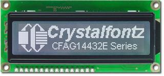 144x32 Parallel Graphic LCD (CFAG14432E-TTI-TT)