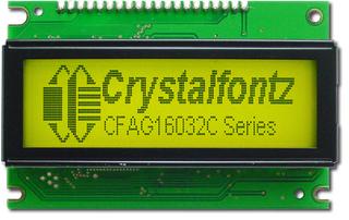 160x32 Sunlight Readable Graphic LCD (CFAG16032C-YYH-TT)