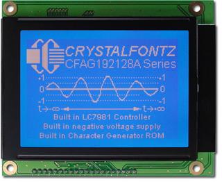 192x128  Parallel Graphic LCD (CFAG192128A-TMI-TZ)