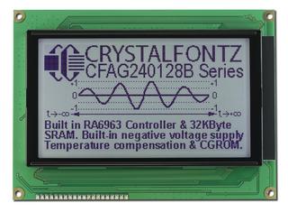 Sunlight Readable 240x128 Graphic LCD (CFAG240128B-TFH-TZ)