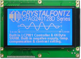240x128  Parallel Graphic LCD (EOL) (CFAG240128D-TMI-TZ)