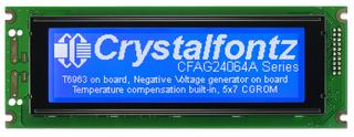 White on Blue 240x64 Graphic LCD (CFAG24064A-TMI-TZ)