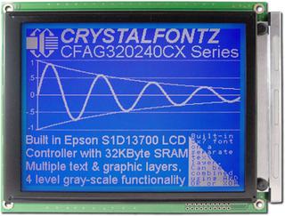 [EOL] Blue 320x240 Graphic LCD (CFAG320240CX-FMI-T)