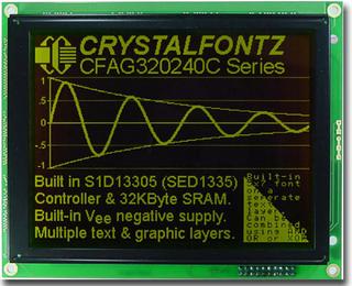 240x320  Graphic LCD (CFAG320240C-YMI-VZ)