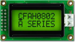 8x2 Character LCD (EOL) (CFAH0802A-GGH-JP)