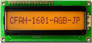 [EOL] Orange 16x1 Character LCD (CFAH1601A-AGH-JP)
