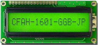 16x1  Parallel Character LCD (CFAH1601A-GGH-JP)