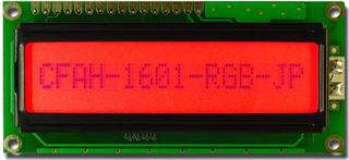 16x1  Parallel Character LCD (CFAH1601A-RGH-JP)