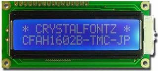 16x2 Blue Character LCD (EOL) (CFAH1602B-TMI-JP)