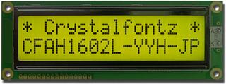 16x2 Character Yellow LCD (EOL) (CFAH1602L-YYH-JP)