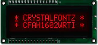 Red 16x2 Character LCD (EOL) (CFAH1602W-RTI-JP)
