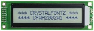 20x2 Character Dark on Gray LCD (CFAH2002A1-TFH-JT)