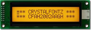 Orange 20x2 Character LCD (EOL) (CFAH2002A-AGH-JT)