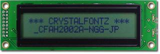 20x2  Parallel Character LCD (CFAH2002A-NGG-JP)