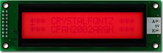 20x2  Parallel Character LCD (CFAH2002A-RGH-JT)