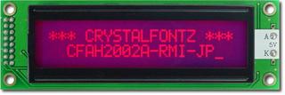 Red 20x2 Character LCD (EOL) (CFAH2002A-RMI-JP)