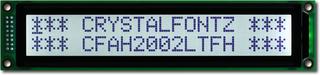 Transflective 20x2 Character LCD (CFAH2002L-TFH-ET)