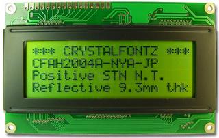 Reflective 20x4 Character LCD (CFAH2004A-NYG-JP)