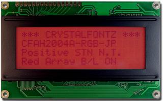 20x4 Parallel Character LCD (EOL) (CFAH2004A-RGH-JP)