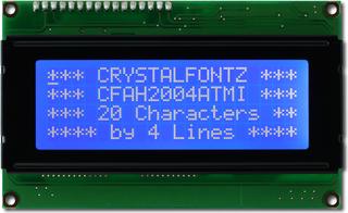 White on Blue 20x4 Character Module (CFAH2004A-TMI-JT)