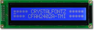 [EOL] 24x2 Character Standard Blue LCD (CFAH2402A-TMI-JP)