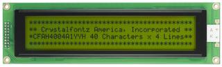 40x4 Sunlight Readable Character LCD Display (CFAH4004A1-YYH-JT)