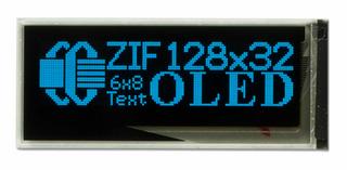 Small Blue Graphic OLED With ZIF - 128x32 (CFAL12832D-BB)