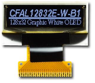 [EOL] White 128x32 Parallel Graphic OLED (CFAL12832E-W-B1)