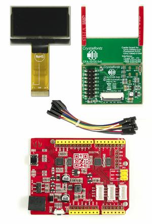 1.54 Inch White OLED Development Kit (CFAL12864D-0154M-W-E1-2)