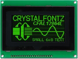 [EOL] 128x64  Parallel Graphic OLED Green (CFAL12864L-G-B4)